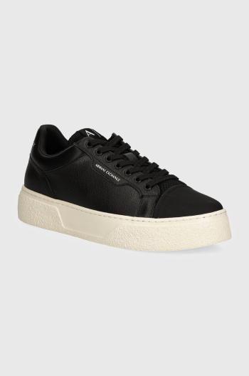 Sneakers boty Armani Exchange černá barva, XUX236 XV906 K001