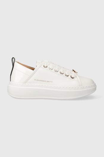 Kožené sneakers boty Alexander Smith Wembley bílá barva, ASAZWYW0487TWT