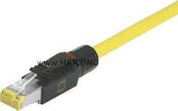 Sada propojky RJ45 Harting 09 45 151 1560, IP20, zástrčka rovná, černá