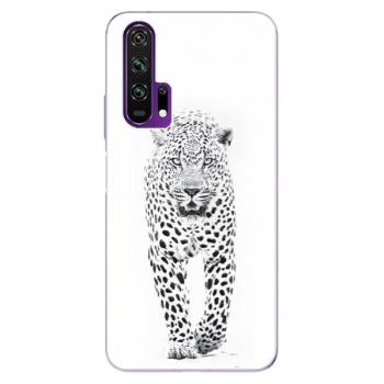 Odolné silikonové pouzdro iSaprio - White Jaguar - Honor 20 Pro