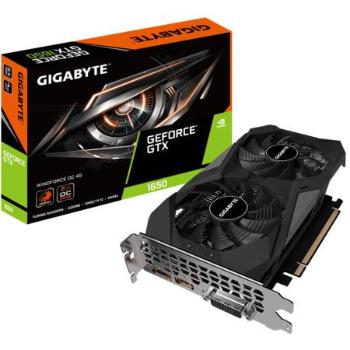 GIGABYTE GTX 1650 D6 WINDFORCE OC 4G, GV-N1656WF2OC-4GD