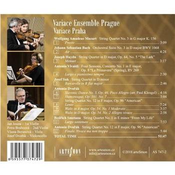 Various: Variace Ensemble Prague : Variace Praha CD (AS747-2)