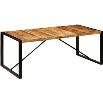 Jídelní stůl 200x100x75 cm masivní mangovníkové dřevo 247411 (247411)