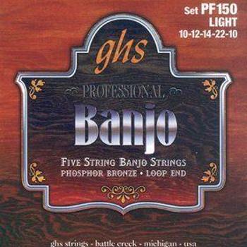 GHS Banjo 5 Phosphor Bronze tvrdost 010/022