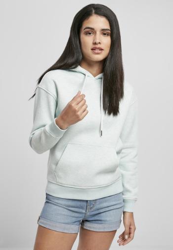 Urban Classics Ladies Color Melange Hoody aqua melange - M