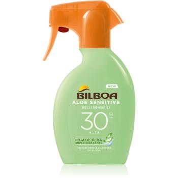 Bilboa Aloe Sensitive opalovací sprej SPF 30 250 ml