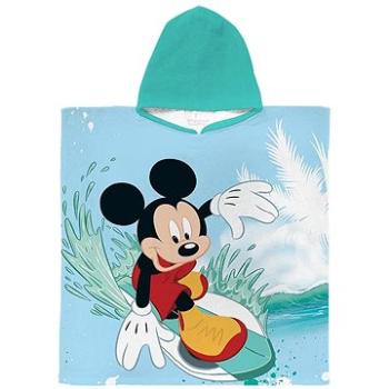 FARO dětské plážové pončo Mickey Mouse Surfing Days 60 × 120 cm  (5056340737361)