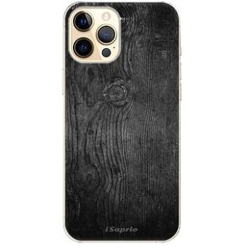 iSaprio Black Wood pro iPhone 12 Pro Max (blackwood13-TPU3-i12pM)