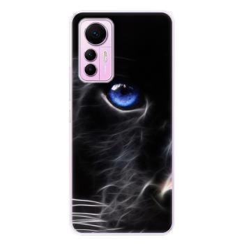 Odolné silikonové pouzdro iSaprio - Black Puma - Xiaomi 12 Lite