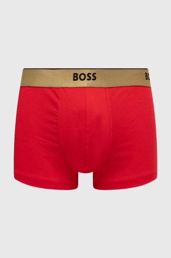 Boxerky BOSS pánské, červená barva