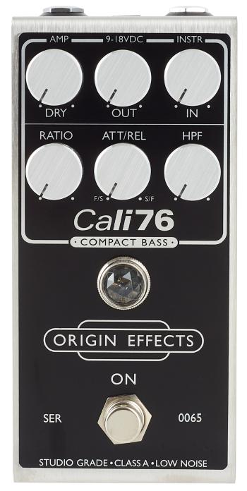 Origin Effects Cali76 Compact Bass Black Panel