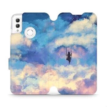 Flipové pouzdro na mobil Honor 10 Lite - MR09S Dívka na houpačce v oblacích (5903226713448)
