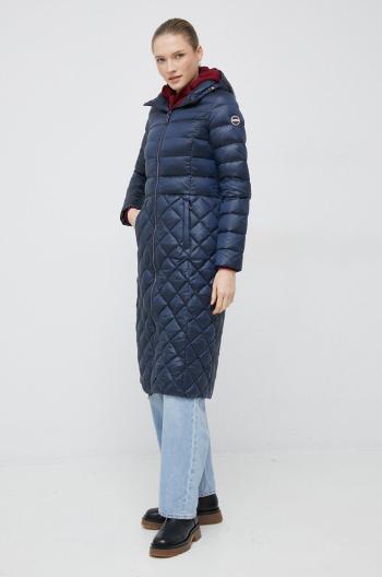 Péřová bunda Colmar dámská, tmavomodrá barva, zimní
