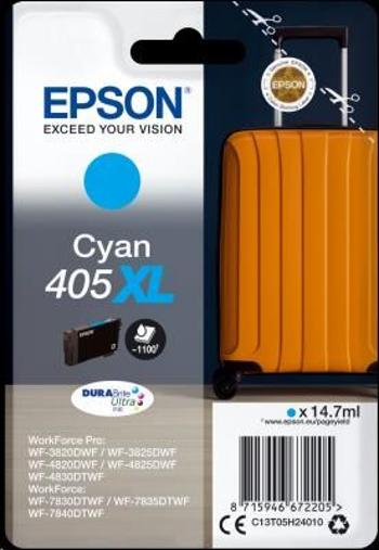 EPSON ink Singlepack Cyan 405XL Durabrite Ultra originální inkoustová cartridge