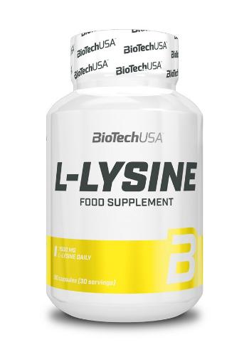 L-Lysine - Biotech USA 90 kaps.