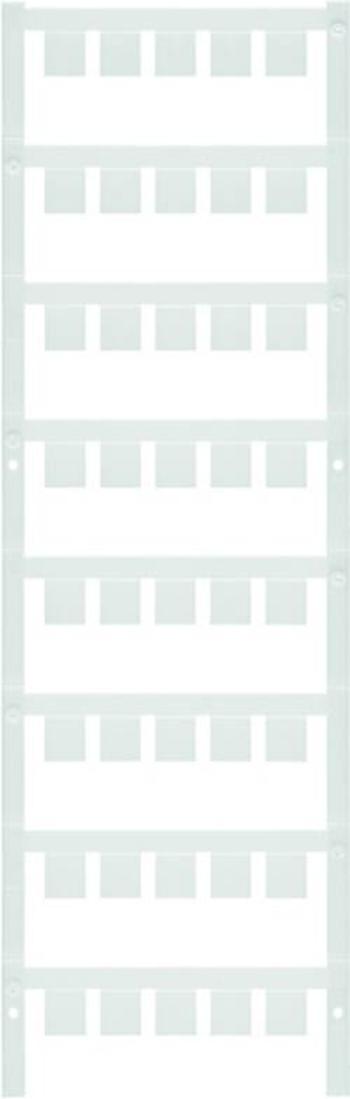 Device markers, MultiCard, 10 x 9 mm, Polyamide 66, Colour: White, pluggable Weidmüller Počet markerů: 200 ESG 9/10 MC NEUTRAL WSMnožství: 200 ks