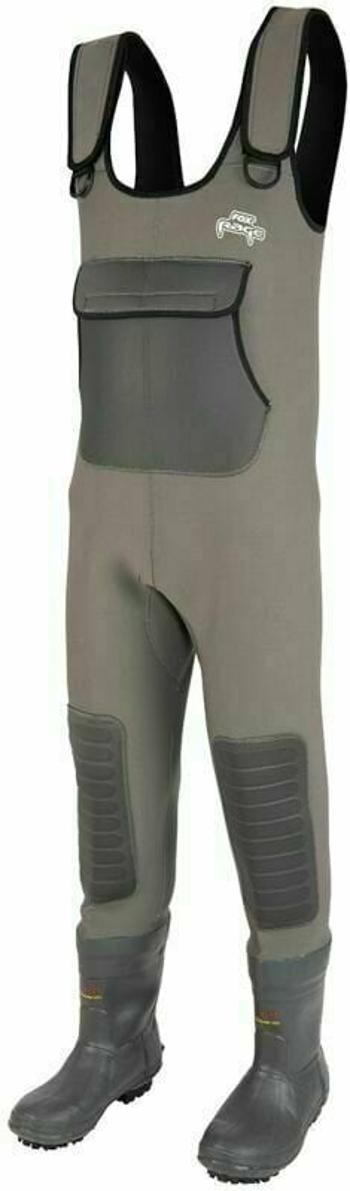 Fox Rage Neoprene Waders Brown 45 Rybářské brodící kalhoty / Prsačky