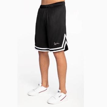 Kraťasy Karl Kani Signature Mesh Shorts Black White - 2XL