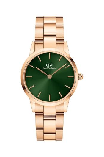 Hodinky Daniel Wellington Iconic Link Emerald zlatá barva