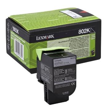 LEXMARK 80C20K0 - originální toner, černý, 1000 stran
