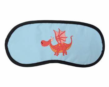 Maska na spaní - škraboška Pohádkový drak