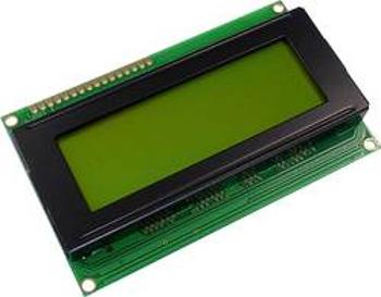 LCD displej Display Elektronik DEM20485SYH-LY, 20 x 4 Pixel, (š x v x h) 98 x 60 x 11.6 mm, žlutozelená