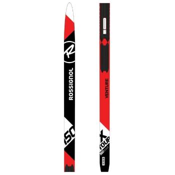 Rossignol XT VENTURE JR WXLS+TOUR JR STEP IN Juniorské běžecké lyže na klasiku s podporou stoupání, černá, velikost 130