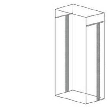 Výztuž nosníku Siemens 8PQ3000-0BA01, 600 mm, ocel, 1 ks