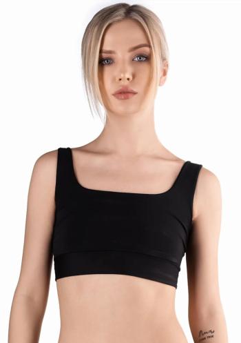 Dámský Crop Top Meméme Black L Černá