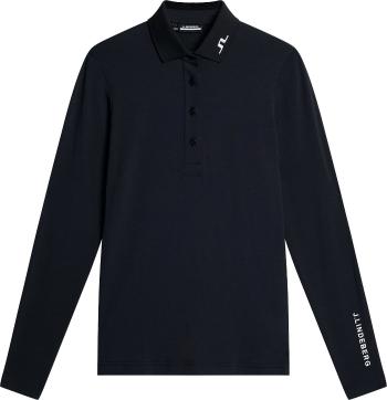 J.Lindeberg Flor Long Sleeve Navy Melange M Polo košile