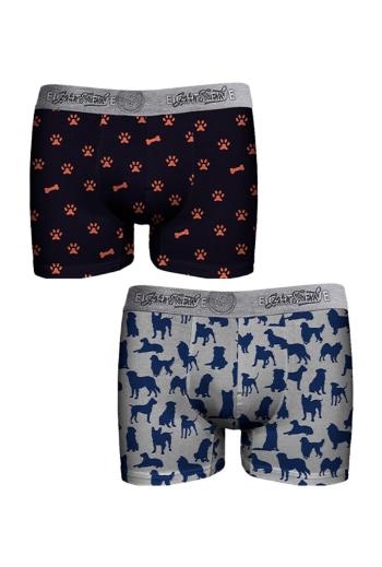 Pánské boxerky JOHN FRANK JF2BEF29 2PACK M Mix