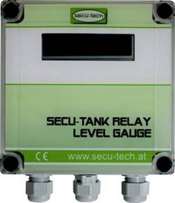 Ukazatel pro senzory plného stavu SecuTech SECU Tank Relay, 25 m (max), (d x š x v) 21.5 x 14 x 7.5 cm