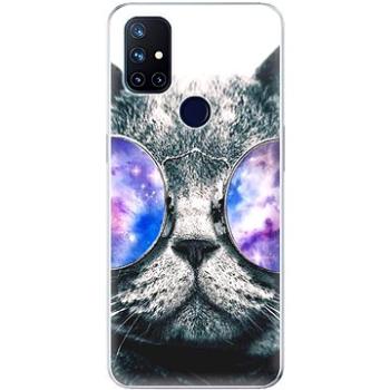 iSaprio Galaxy Cat pro OnePlus Nord N10 5G (galcat-TPU3-OPn10)