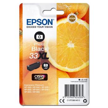 EPSON T3361 (C13T33614012) - originální cartridge, fotočerná, 8,1ml