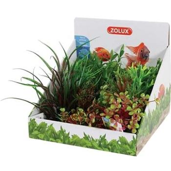 Zolux Sada umělých rostlin typ A 26 cm 6 ks (3336023521275)
