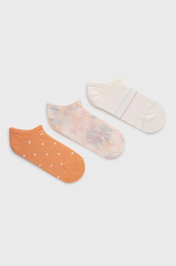 Dětské ponožky GAP oranžová barva
