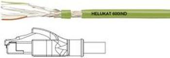 Síťový, průmyslový ethernet propojovací kabel RJ45 Helukabel 806620, CAT 6A, S/FTP, 2.00 m, zelená