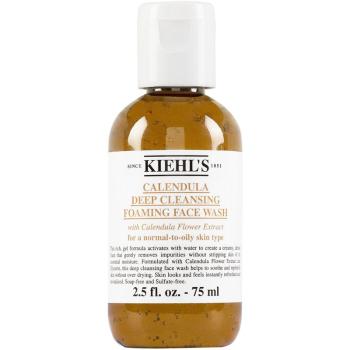 Kiehl's Calendula Deep Cleansing Foaming Face Wash pleťový gel pro hloubkové čištění 75 ml