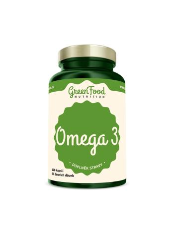 GreenFood Nutrition GreenFood Omega 3 120 kapslí