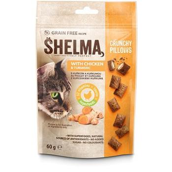 Shelma bezobilné polštářky pro kočku s kuřecím a kurkumou 60g  (8595606407671)