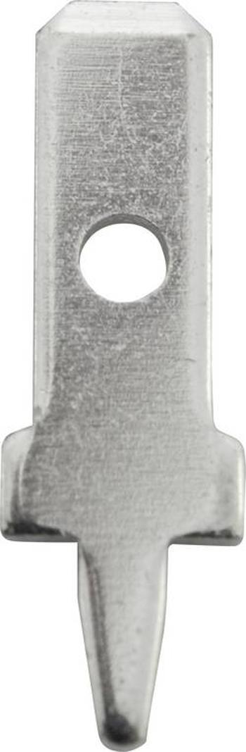 Faston zástrčka Vogt Verbindungstechnik 3775a05.68 2.8 mm x 0.5 mm, 180 °, bez izolace, kov, 100 ks