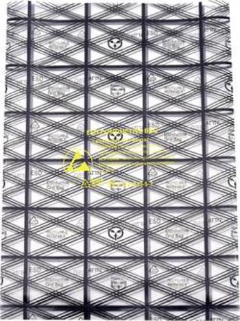 ESD sáček Quadrios 1903EC107, (d x š) 127 mm x 203 mm, vodivý