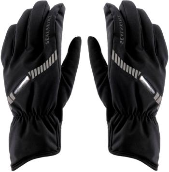 Sealskinz Waterproof All Weather LED Cycle Glove Black XL Cyklistické rukavice