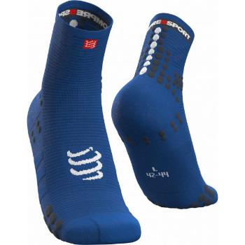 Compressport RACE V3.0 RUN HI Běžecké ponožky, modrá, velikost 39-41
