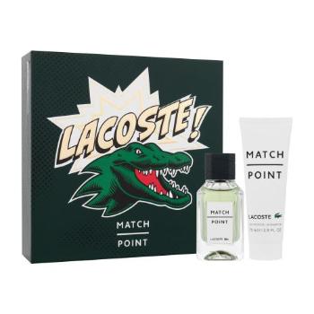 Lacoste Match Point dárková kazeta toaletní voda 50 ml + sprchový gel 75 ml pro muže