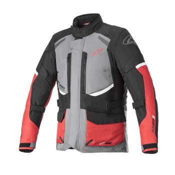 Moto bunda Alpinestars Andes Drystar šedá/černá/červená 2022