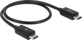 USB 2.0 kabel Delock 83570, 30.00 cm, černá