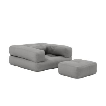 Dětské variabilní křeslo Mini Cube – Grey