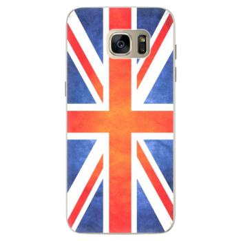 Silikonové pouzdro iSaprio - UK Flag - Samsung Galaxy S7 Edge