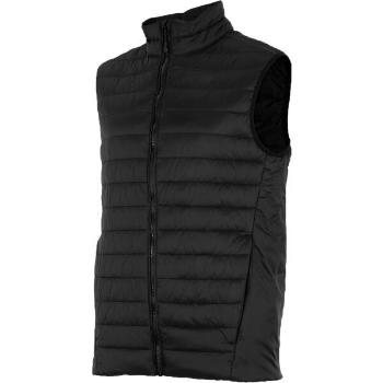 4F MENS JACKETS Pánská péřová vesta, černá, velikost